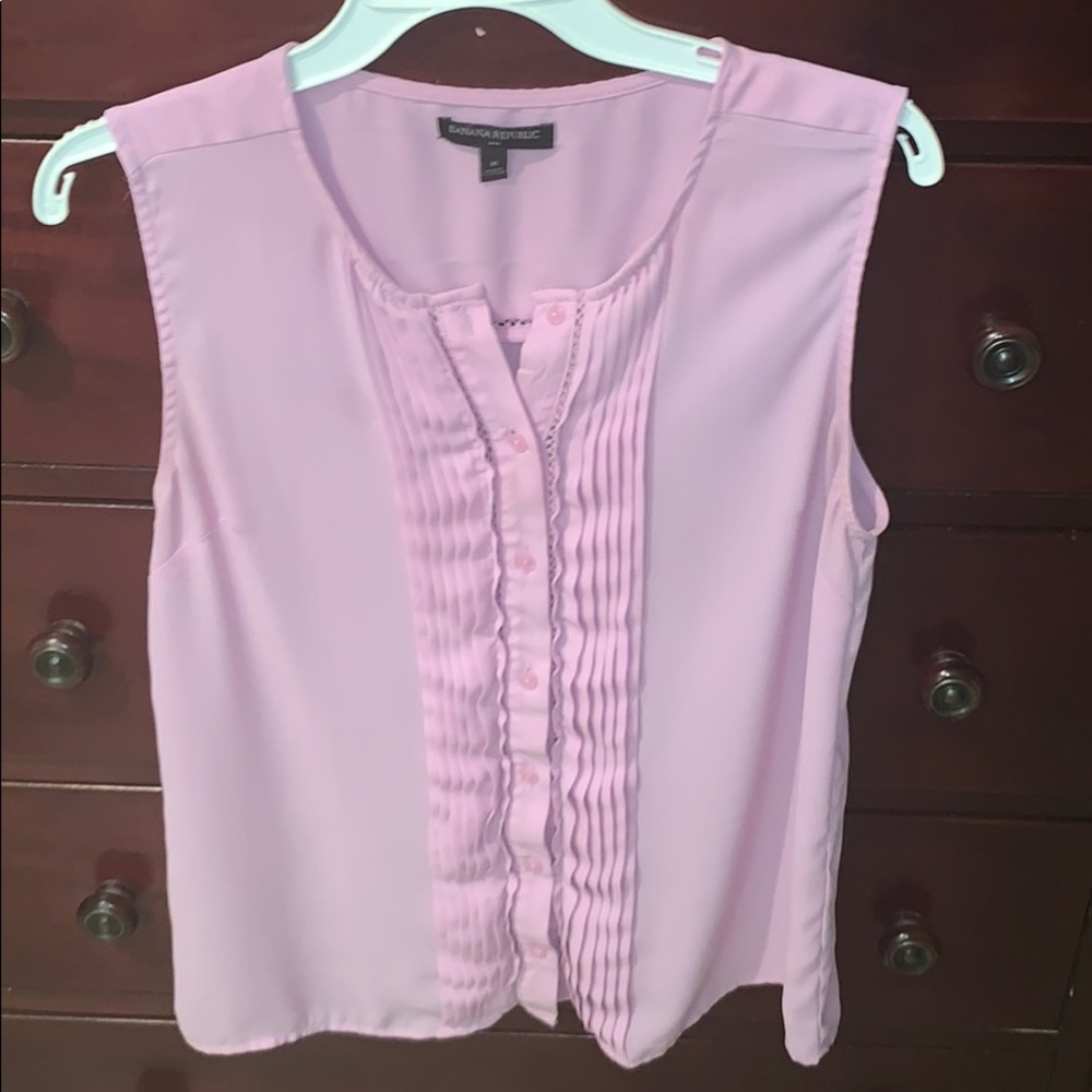 Banana Republic. Pink/ Lavender blouse.